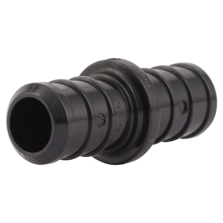 Sharkbite SharkBite 1/2 in. Barb X 1/2 in. D Barb Plastic Coupling, PK5 UP008A5